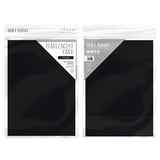 Load image into Gallery viewer, Craft Perfect Pearlescent Card Craft Perfect - Onyx Black Pearlescent Card Craft Perfect - Pearlescent Card - Onyx Black - A4 - 210mm x 297mm - 250gsm - 5 Sheets - 9498E