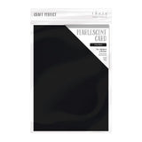 Load image into Gallery viewer, Craft Perfect Pearlescent Card Craft Perfect - Onyx Black Pearlescent Card Craft Perfect - Pearlescent Card - Onyx Black - A4 - 210mm x 297mm - 250gsm - 5 Sheets - 9498E