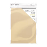 Load image into Gallery viewer, Craft Perfect Pearlescent Card Craft Perfect - Pearlescent Card - Ivory Sheen - A4 (5/PK) - 9512e