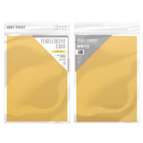 Load image into Gallery viewer, Craft Perfect Pearlescent Card Craft Perfect - Pearlescent Card - Lemon Lustre - A4 (5/PK) - 9510e
