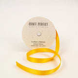 Load image into Gallery viewer, Craft Perfect Ribbon Craft Perfect - Ribbon - Double Face Satin - Amber Yellow - 9mm - 8983E