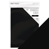 Load image into Gallery viewer, Craft Perfect Smooth Card Craft Perfect - Smooth Card - Black - 300gsm - A4 (5/PK) - 9569E
