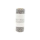 Load image into Gallery viewer, Craft Perfect Twine Craft Perfect - Striped Bakers Twine - Pewter Grey - (2mm/25m) - 9982E