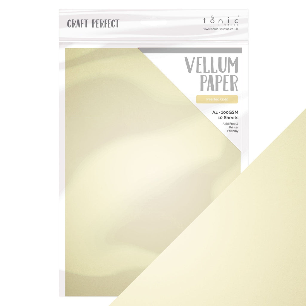 What is Vellum Paper and How to Use it? A Crafter's Guide – Tonic Studios