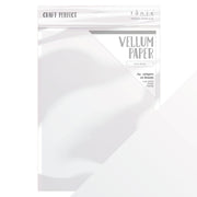 Craft Perfect Vellum Paper Vellum Paper - Pure White - A4 (10/PK) - 100GSM - 9997E