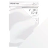 Load image into Gallery viewer, Craft Perfect Vellum Paper Vellum Paper - Pure White - A4 (10/PK) - 100GSM - 9997E