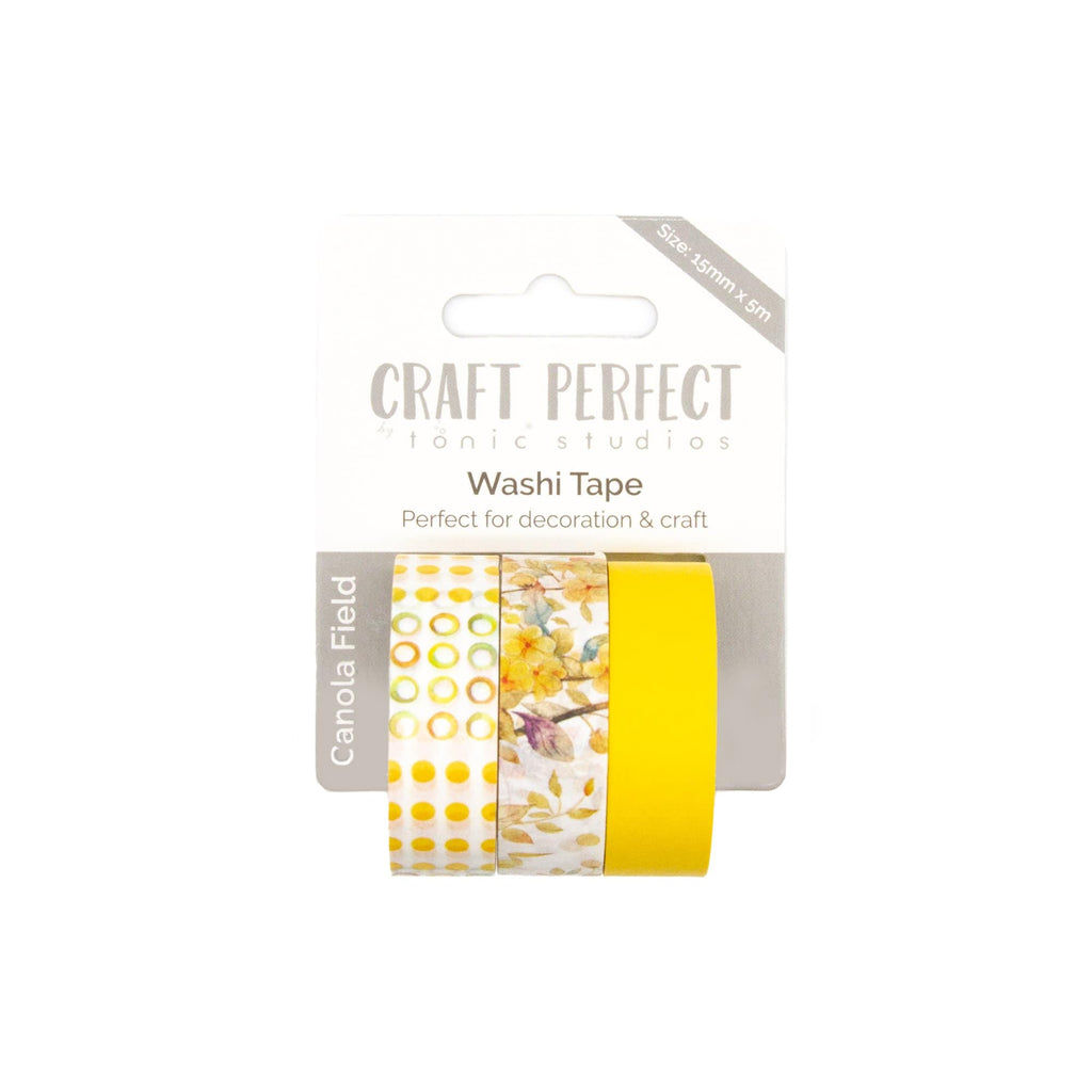 Craft Perfect Washi Tape Craft Perfect - Washi Tape - Canola Field - 9317E