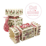Load image into Gallery viewer, Cut&#39;ables SVG Deco-Edged Square Cracker Digital File - 2756SVG