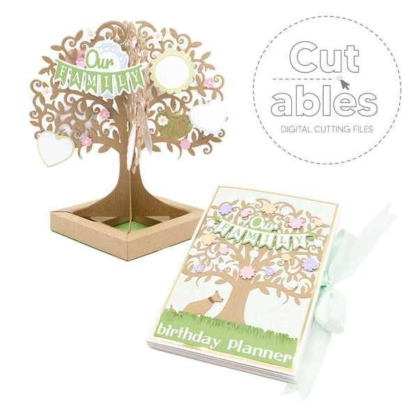 Cut'ables SVG Eternal Affection Family Tree Creator Digital File - 3832SVG