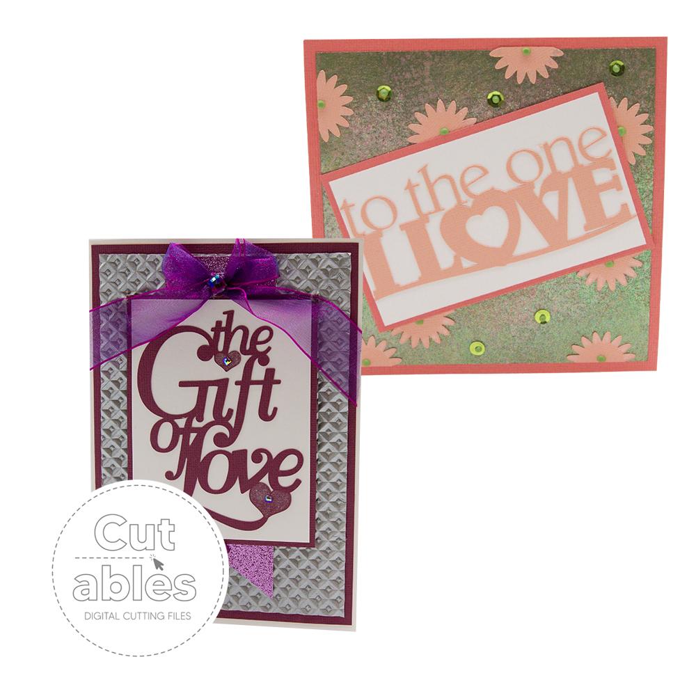 Cut'ables SVG Heartfelt Sentiments - 4354SVG