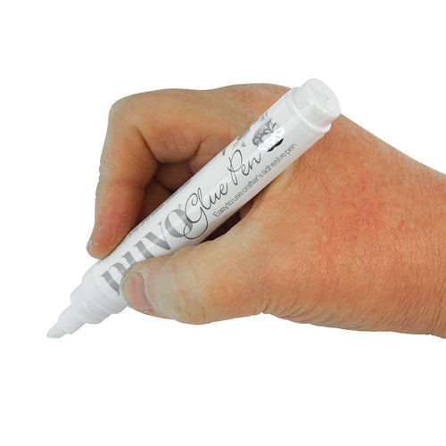 Nuvo Adhesives Nuvo - Adhesives - Flat Tip Glue Pen Medium - 203n
