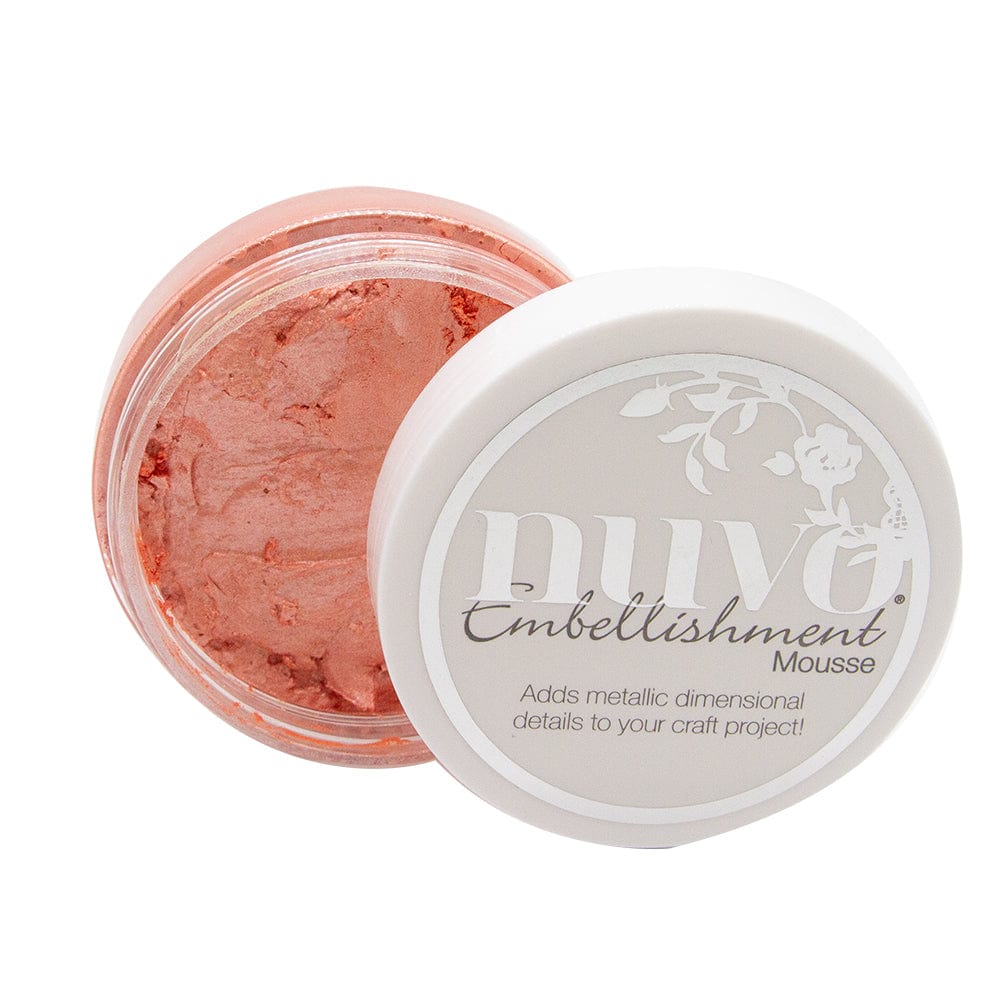 Nuvo - Embellishment Mousse - Bermuda Pink- 1410n