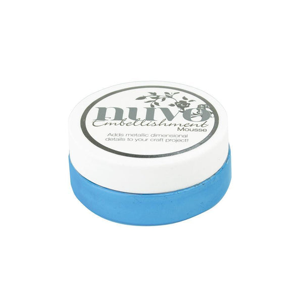 Nuvo Embellishment Mousse Nuvo - Embellishment Mousse - Cornflower Blue - 806n
