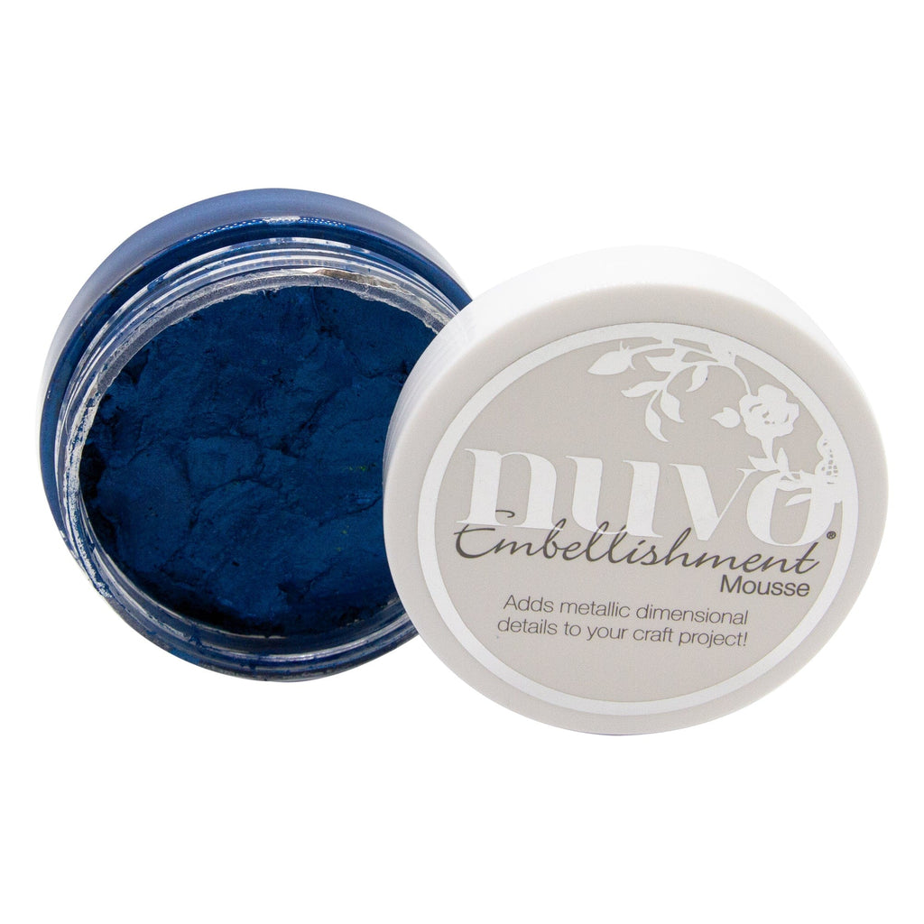 Nuvo Embellishment Mousse Nuvo - Embellishment Mousse - High Tide Blue - 1409N