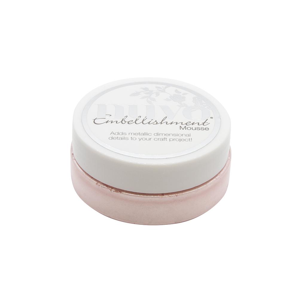 Nuvo Embellishment Mousse Nuvo - Embellishment Mousse - Poppy Pink - 834n