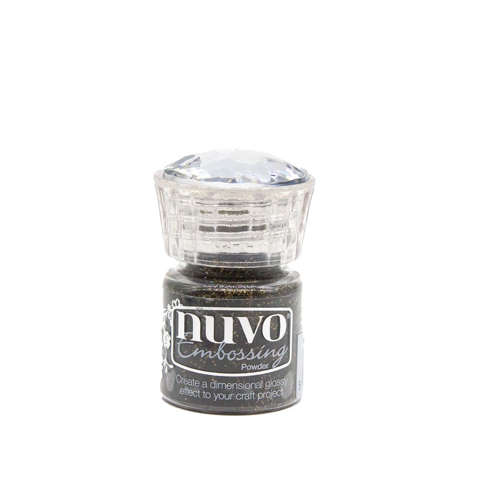 Nuvo Embossing Powder Nuvo - Embossing Powders - Carbon Sparkle - 580N