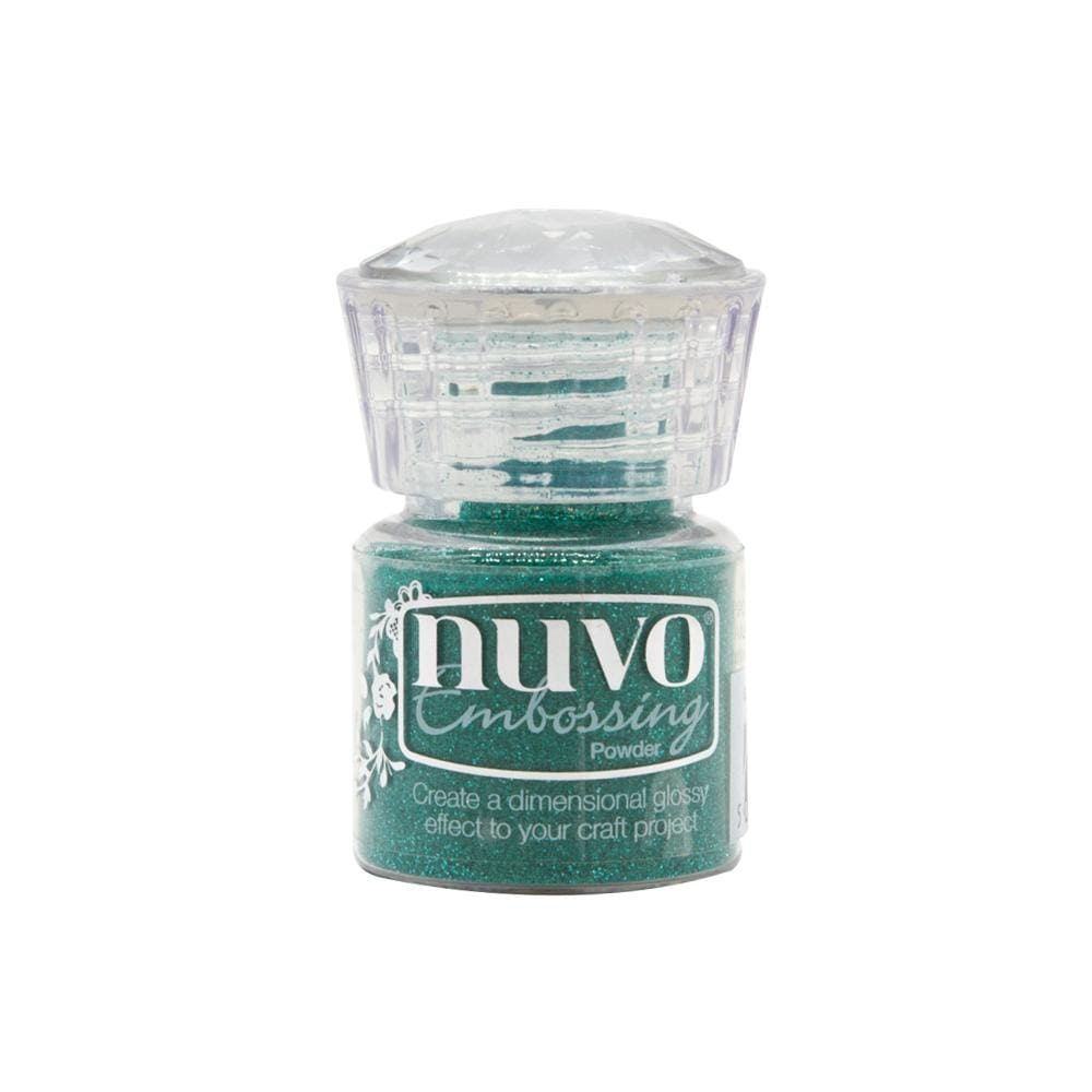 Nuvo Embossing Powder Nuvo - Glitter Embossing Powder - Glimmering Green - 593n