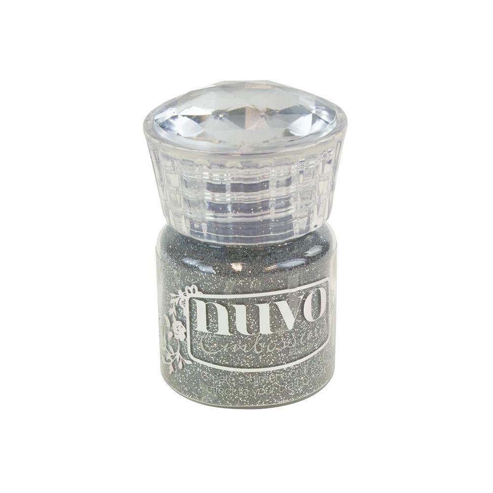 Nuvo Embossing Powder Nuvo - Glitter Embossing Powder - Silver Moonlight - 597n