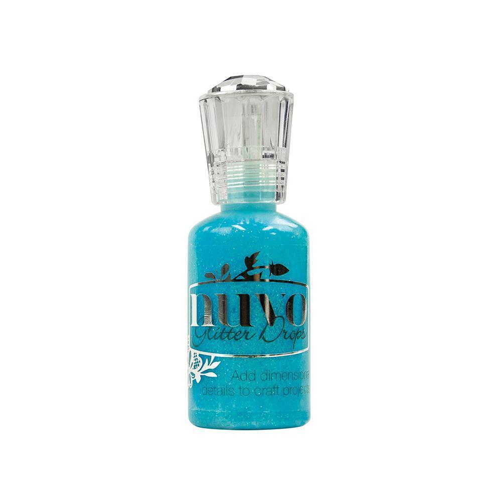 Nuvo Nuvo Drops Nuvo - Glitter Drops - Blue Lagoon - 753n