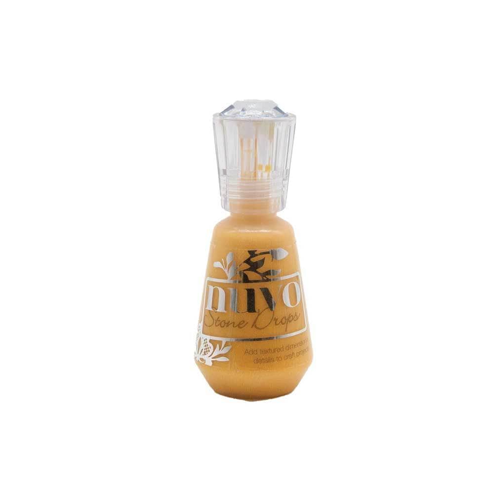 Nuvo Nuvo Drops Nuvo - Stone Drop - Mustard Jar - 1286N