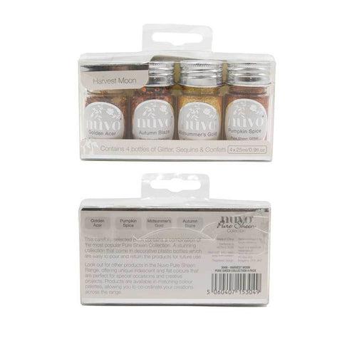Nuvo Nuvo Glitter Nuvo - Pure Sheen 4 Pack - Harvest Moon - 304N