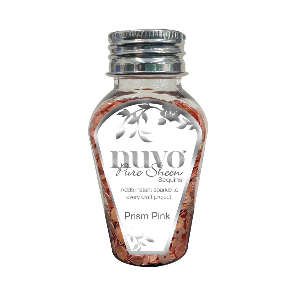 Nuvo Nuvo Sequins Nuvo - Pure Sheen Sequins - Prism Pink - 2931n
