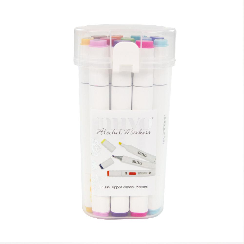 Nuvo Pens and Pencils copyNuvo - Marker Pen Collection - Radiant & Bold - 12 Pack - 348N