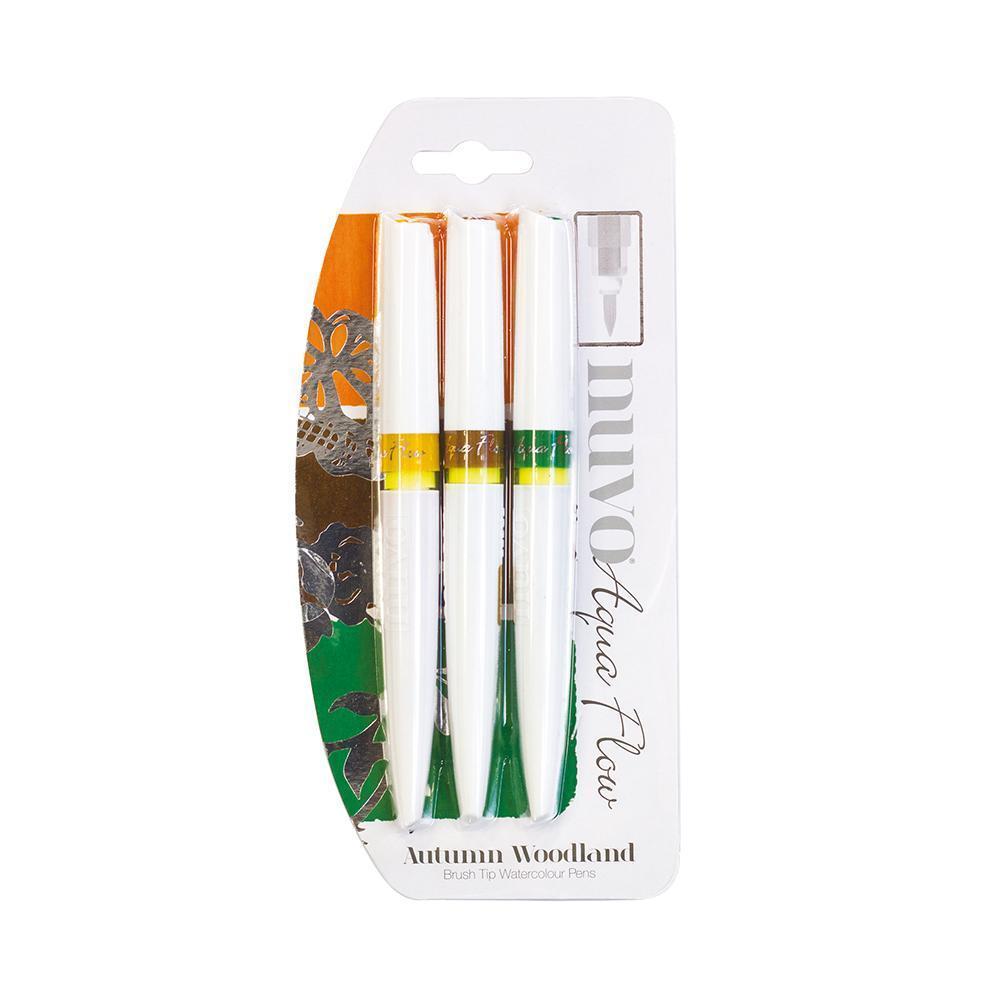 Nuvo Pens and Pencils Nuvo - Aqua Flow Pens - Autumn Woodland - 890n