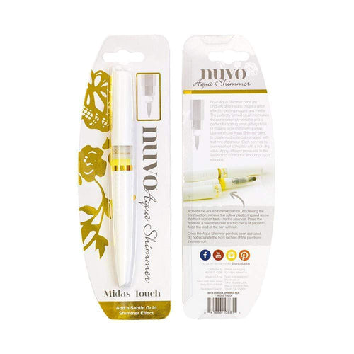 Nuvo Pens and Pencils Nuvo - Aqua Shimmer - Midas Touch - 881n
