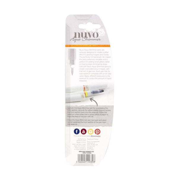 Nuvo Pens and Pencils Nuvo - Aqua Shimmer Pen - Sunlit Sienna - 880n