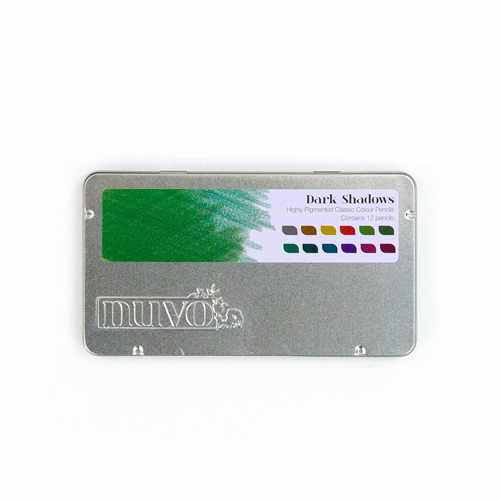 Nuvo Pens and Pencils Nuvo - Classic Colour Pencils - Dark Shadows - 518N