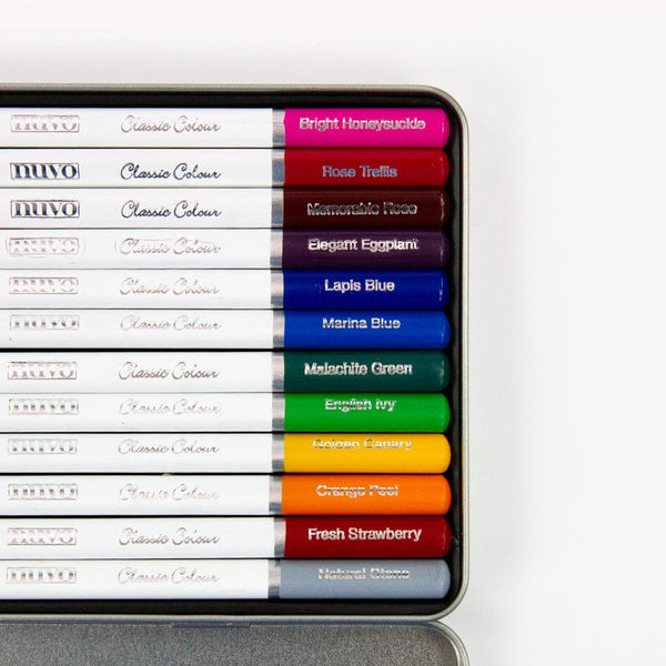 Nuvo Pens and Pencils Nuvo - Classic Colour Pencils - Elementary Midtones - 517N
