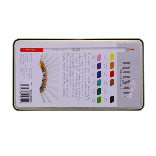 Nuvo Pens and Pencils Nuvo - Colouring Pencils & Embellishment Mousse Bundle - SCU24-1
