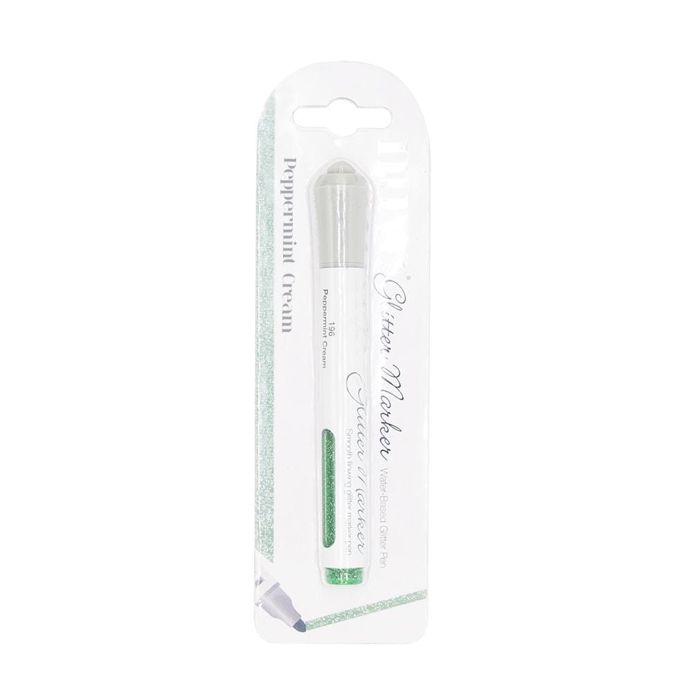 Nuvo Pens and Pencils Nuvo - Glitter Marker - Peppermint Cream - 196N