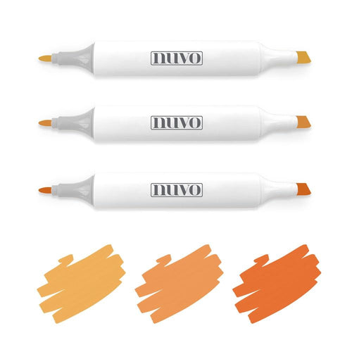 Nuvo Pens and Pencils Nuvo - Marker Pen Collection - Fragrant Oranges - 3 Pack - 311N