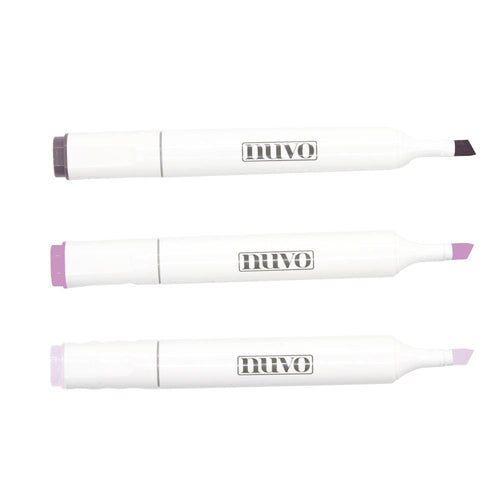 Nuvo Pens and Pencils Nuvo - Marker Pen Collection - Hazy Mauves - 3 Pack - 331N