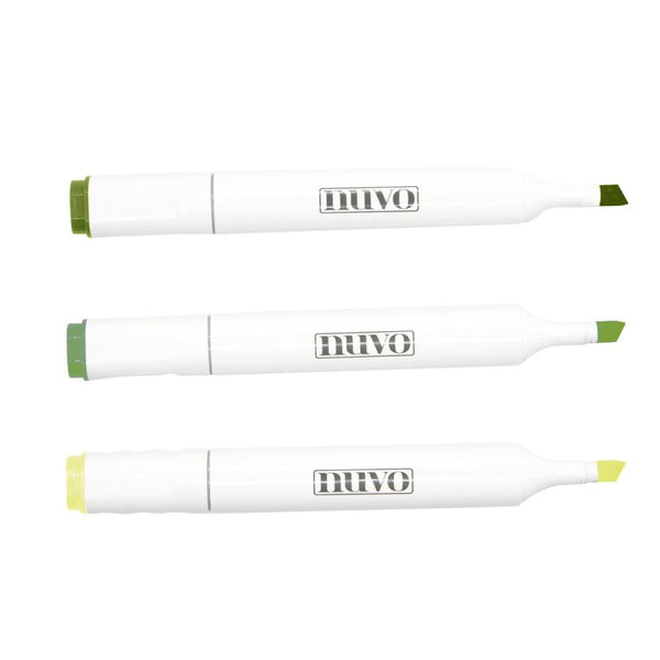 Nuvo Pens and Pencils Nuvo - Marker Pen Collection - Irish Clover - 3 Pack - 325N