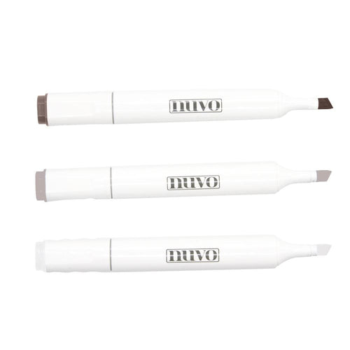 Nuvo Pens and Pencils Nuvo - Marker Pen Collection - Pebble Beach - 3 Pack - 330N