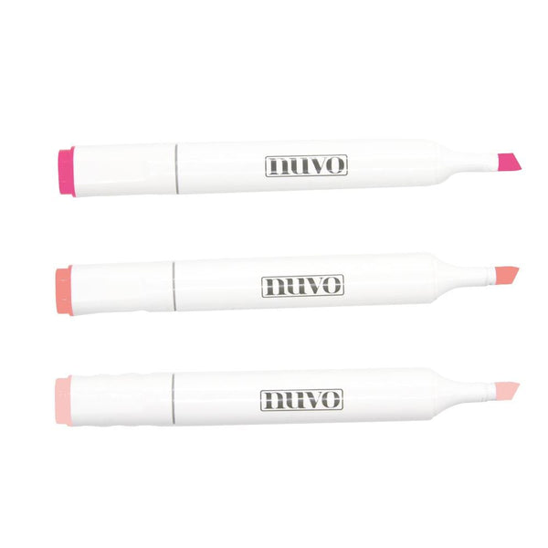 Nuvo Pens and Pencils Nuvo - Marker Pen Collection - Rosy Pinks - 3 Pack - 316N