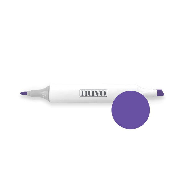 Nuvo Pens and Pencils Nuvo - Single Marker Pen Collection - Blackcurrant Tart - 441n