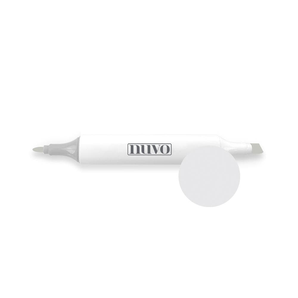Nuvo Pens and Pencils Nuvo - Single Marker Pen Collection - Feather Grey - 485n