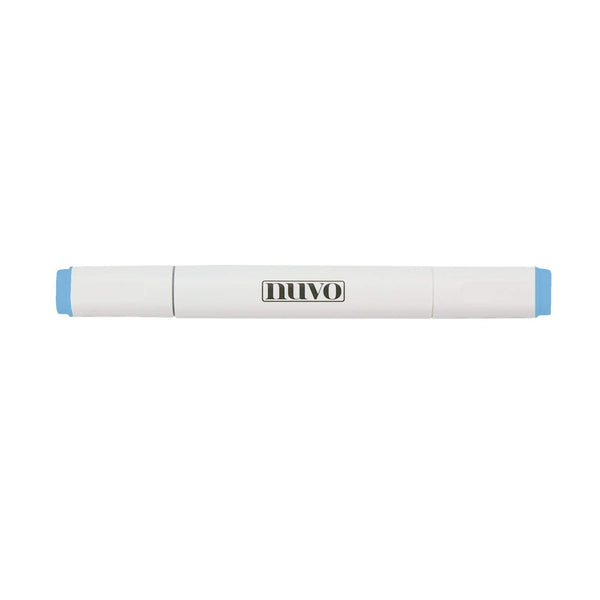 Nuvo Pens and Pencils Nuvo - Single Marker Pen Collection - Forget-me-not Blue - 427n