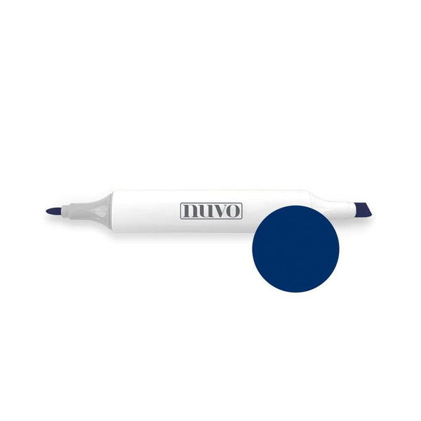 Nuvo Pens and Pencils Nuvo - Single Marker Pen Collection - French Navy - 431N