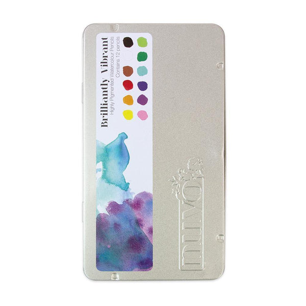 Nuvo Pens and Pencils Nuvo - Watercolour Pencils - Brilliantly Vibrant - 520n