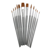 Nuvo Tools Nuvo - Brushes - Paint Brush Set - 12 PCS - 972n