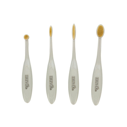 Nuvo Tools Nuvo - Precision Blender Brushes - 4 Pack - 1950n