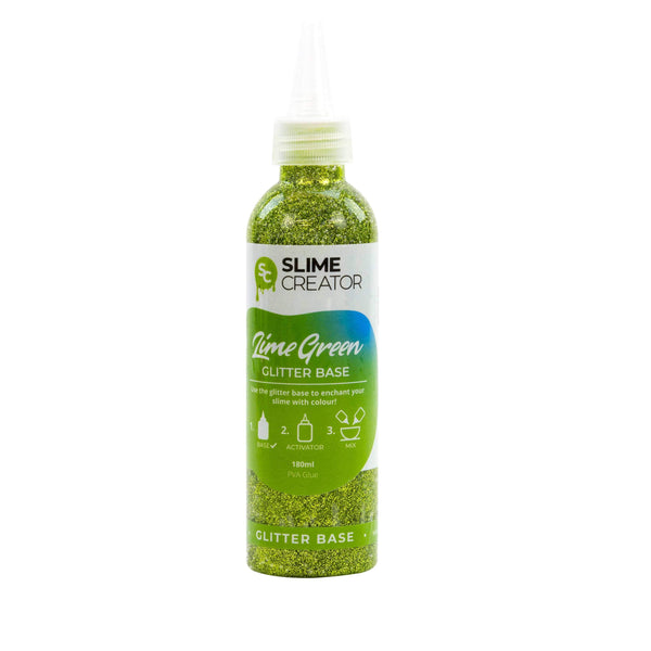 Slime Creator Glitter Base Slime Creator - Glitter Base - Lime Green