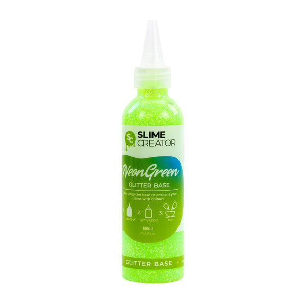 Slime Creator Glitter Base Slime Creator - Glitter Base - Neon Green