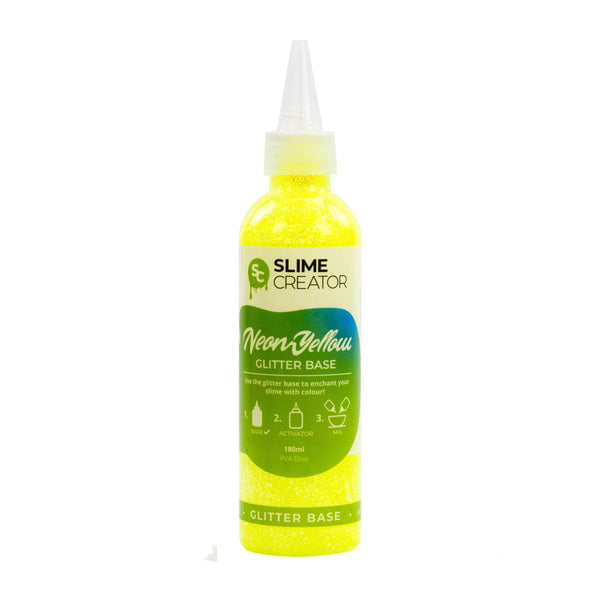 Slime Creator Glitter Base Slime Creator - Glitter Base - Neon Yellow