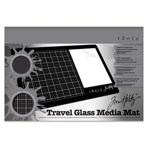 Tim Holtz Tools Tim Holtz - Travel Glass Media Mat - 2633e
